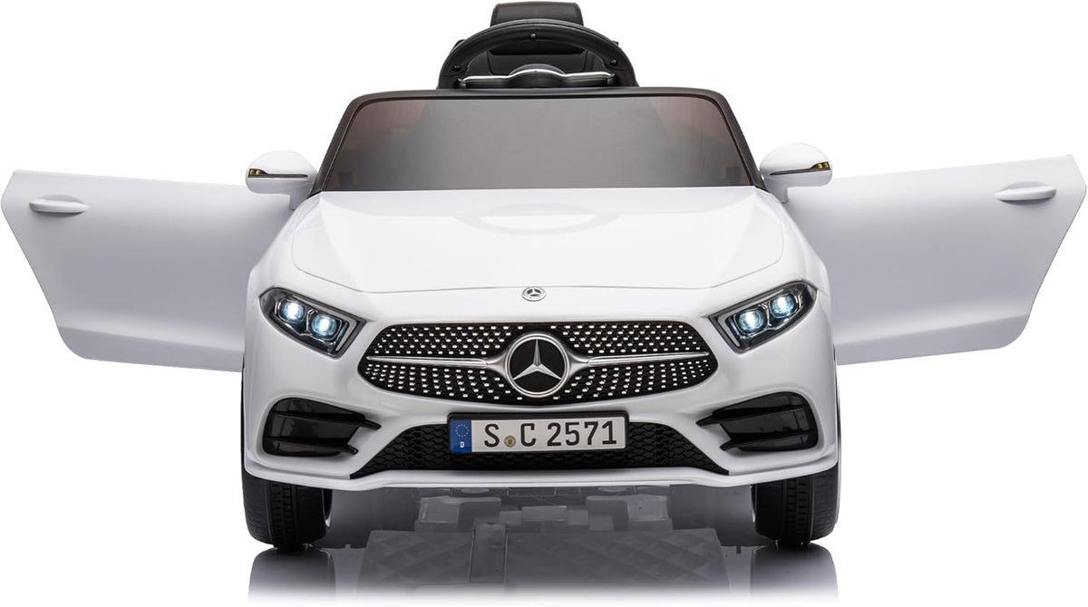 White 12v Electric Ride On Car B183