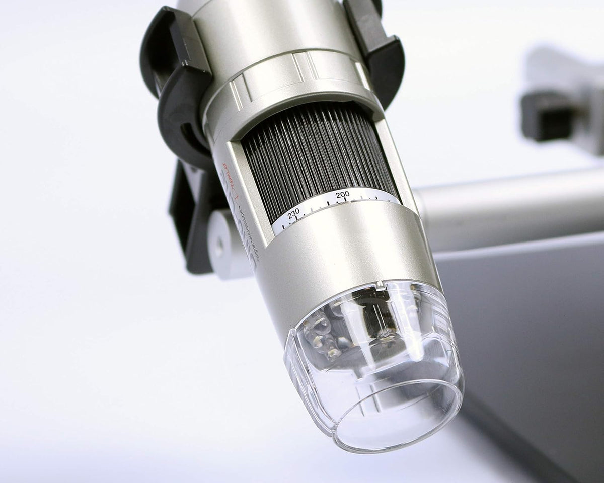 USB Digital Microscope, 10x - 50x, 230x Optical Magnification, 8 LEDs S22510