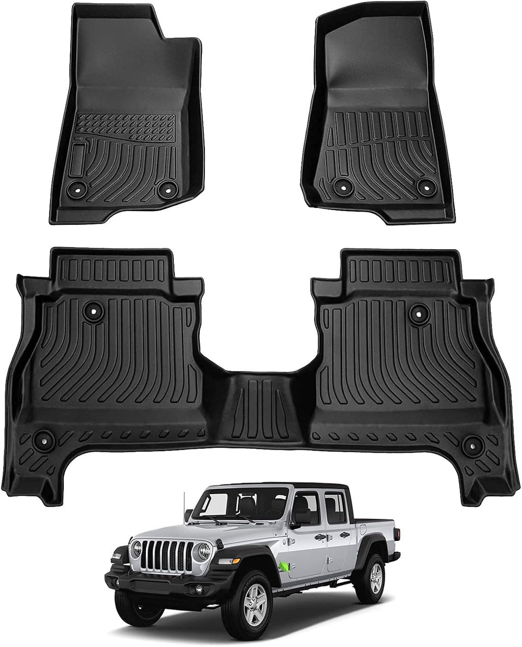 Custom Fit All Weather Floor Liners F7386
