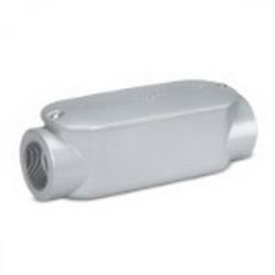 3-1/2 inch Threaded Die-Cast Aluminum Conduit Body with Cover L1016