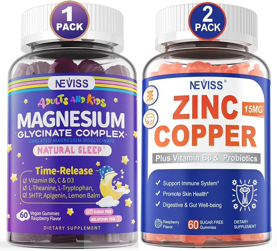 Magnesium Glycinate Gummies with Zinc and Copper J2695