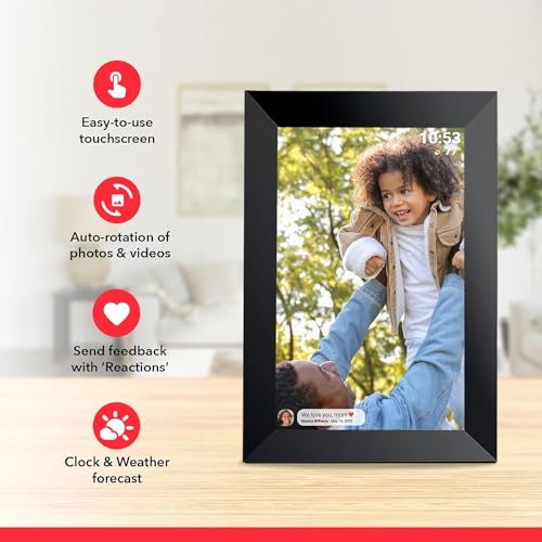 10.1 Inch WiFi Digital Picture Frame with 32GB Memory C4541