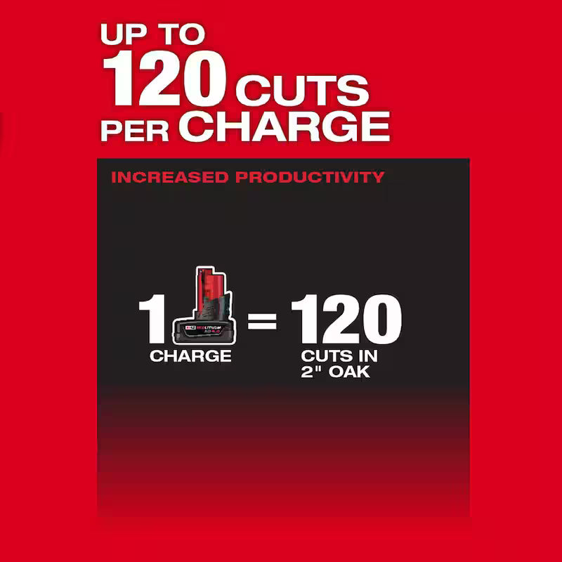 12V Lithium-Ion Brushless 6 in. Chainsaw with Extra Chain K322