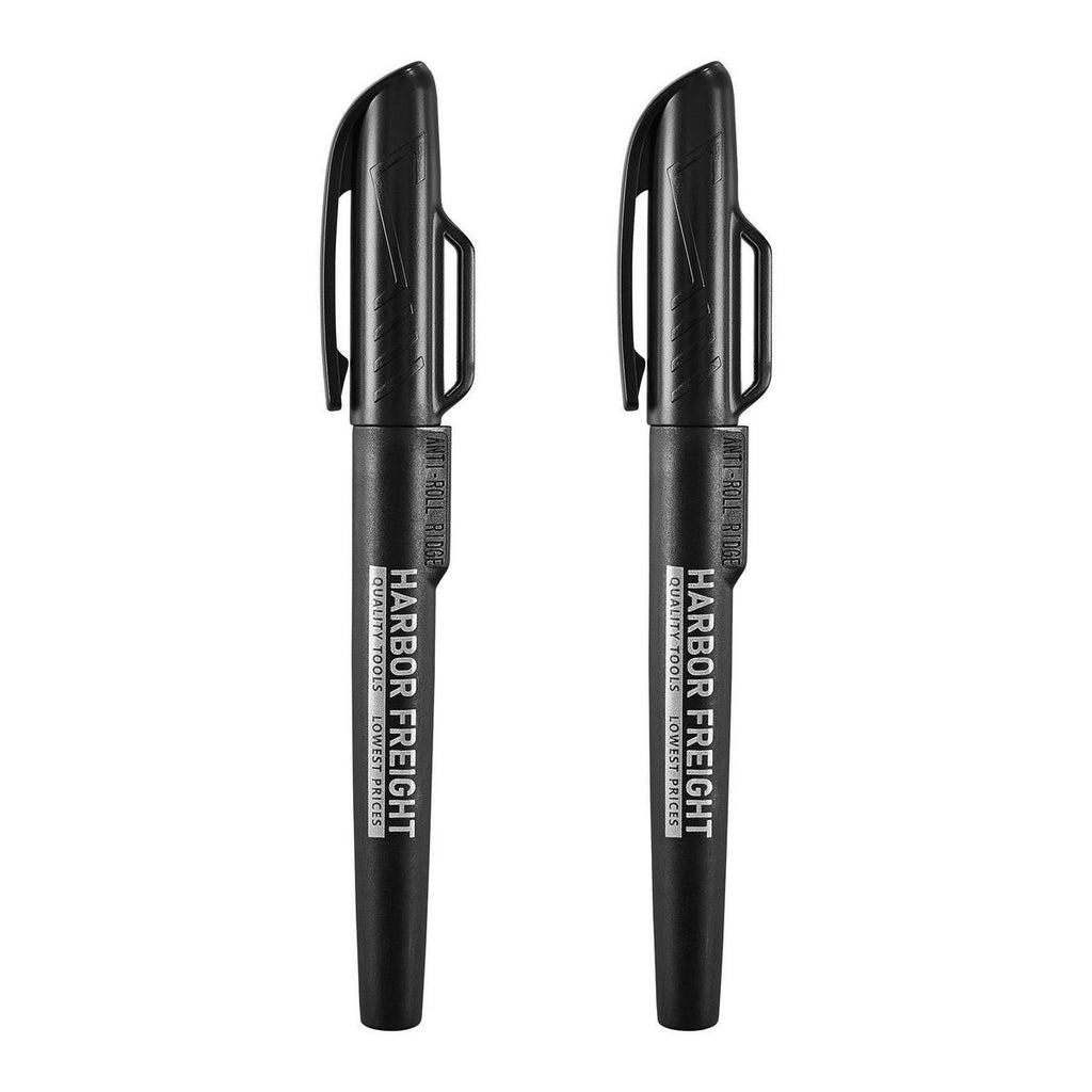 Clog-Resistant Permanent Markers, 2-Pack M71465