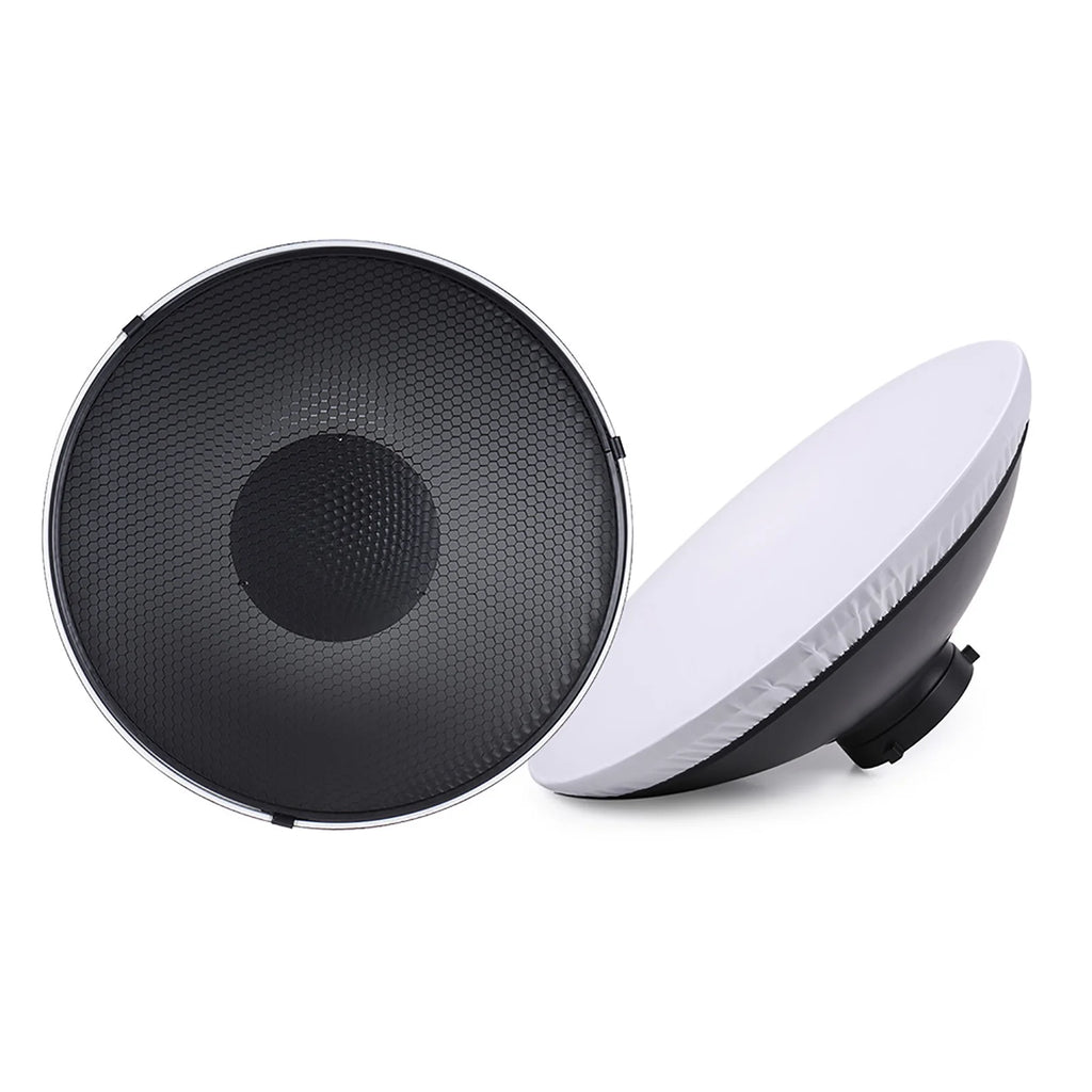 41cm 16 Inch Speedlite Strobe Diffuser Beauty Dish Lampshade Bowens Mount with Reflector Honeycomb Soft Cloth J706