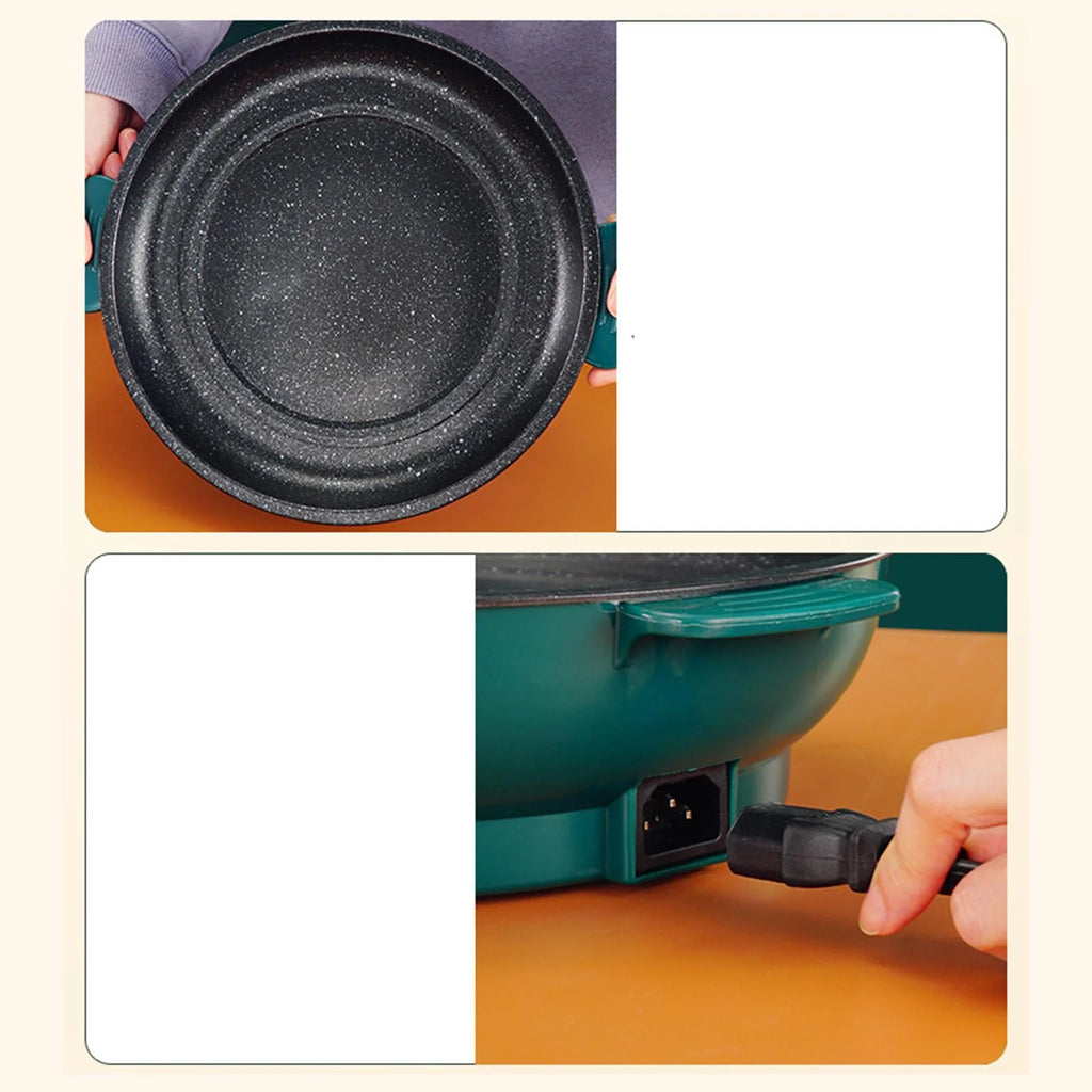 Electric Griddle Electric Skillet with Stay Cool Handles R24779