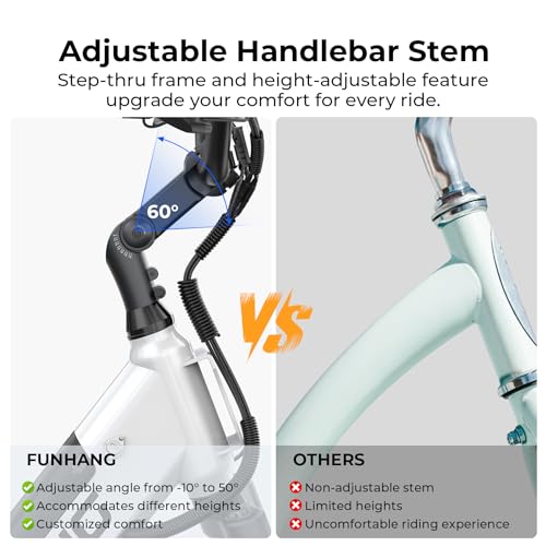 26" Step Thru Electric Bicycle with 48V Removable Battery B712107