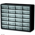 24 Drawer Plastic Parts Storage Cabinet T857