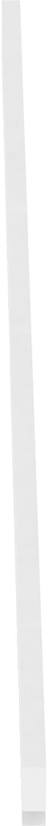 White PVC Dentil Trim G574
