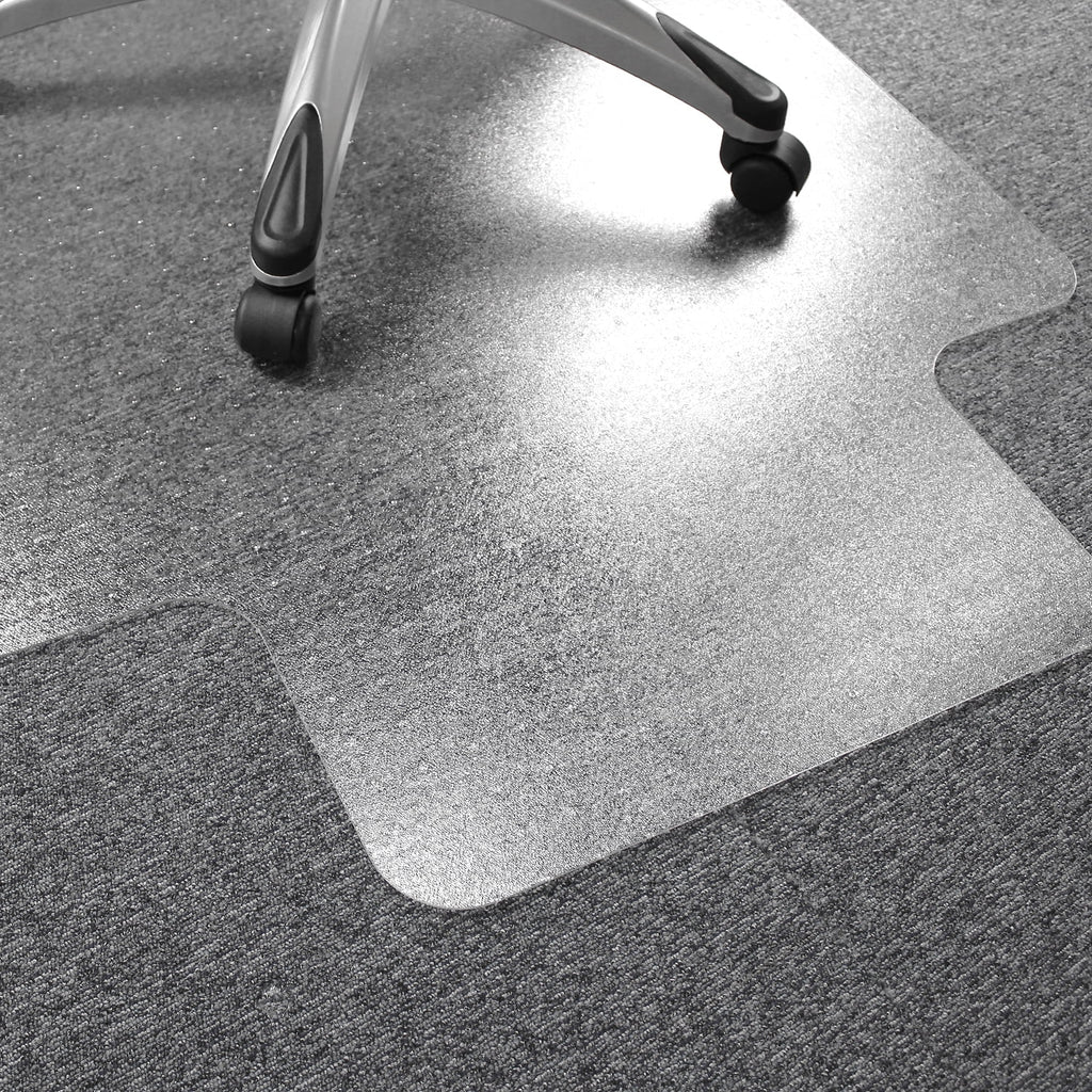 Clear Polycarbonate Chair Mat for Carpets up to 1/2" - 35 x 47" F35454