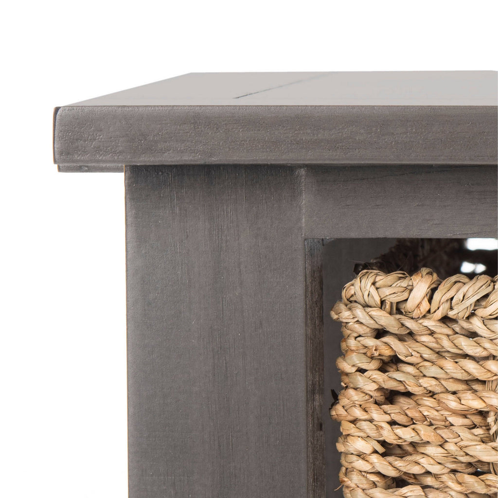 Wicker Console Table with Storage I79701