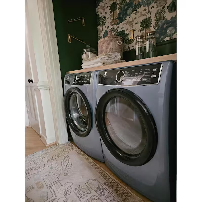Electric Dryer with Instant Refresh in Glacier Blue M9541