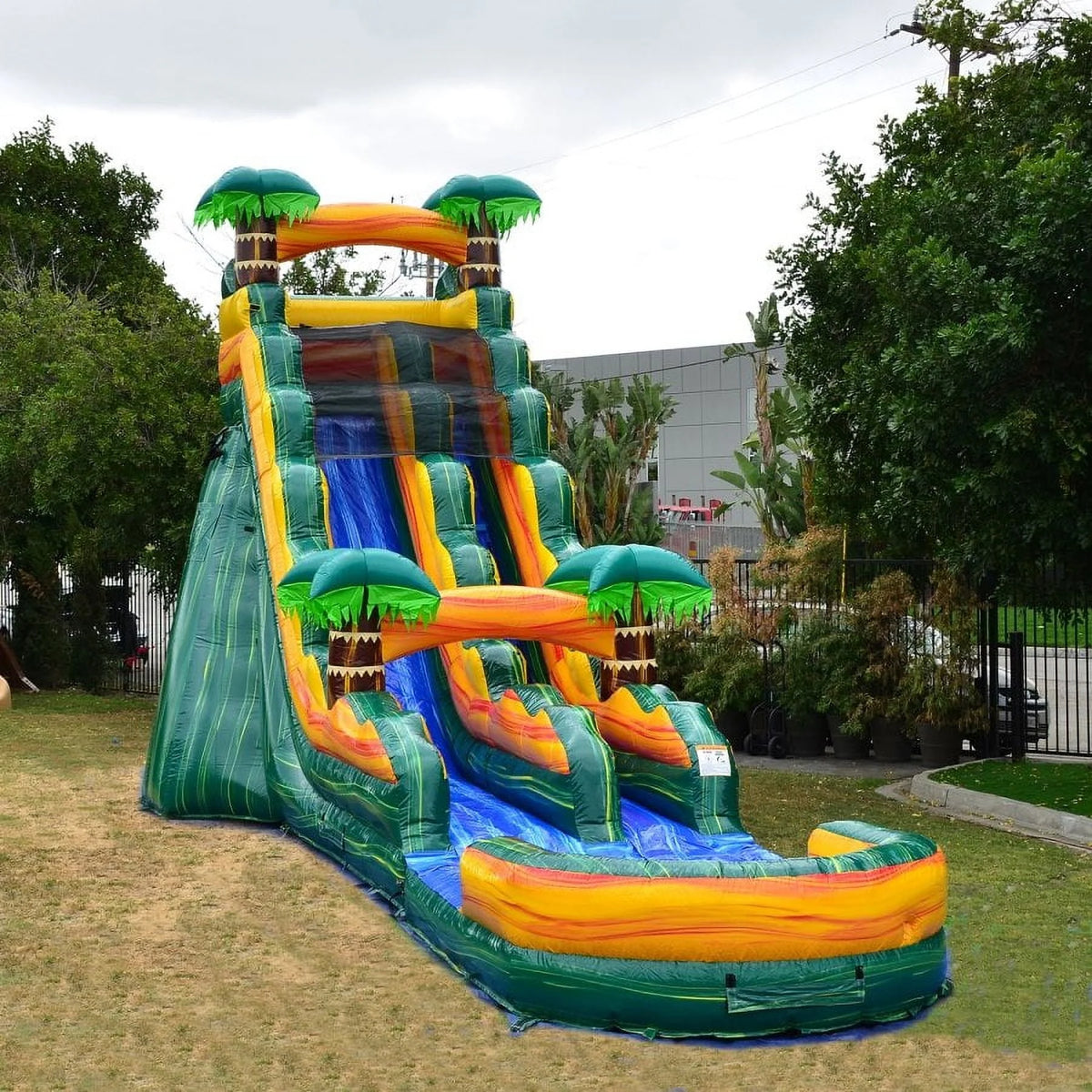 19FT Inflatable Water Slide with Detachable Pool U38817