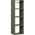 17 in. W Coastal Teak Hanging Wood Closet Tower S94874