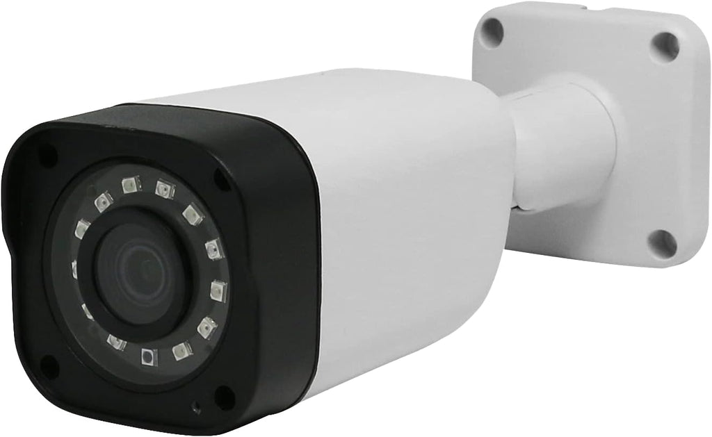 4K 8MP PoE IP Bullet Camera, 3.6mm Fixed Lens, H.265, IP66 Waterproof L521