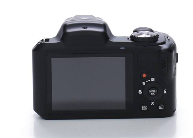 16mp Digital Camera with 36x Optical Zoom Black H140