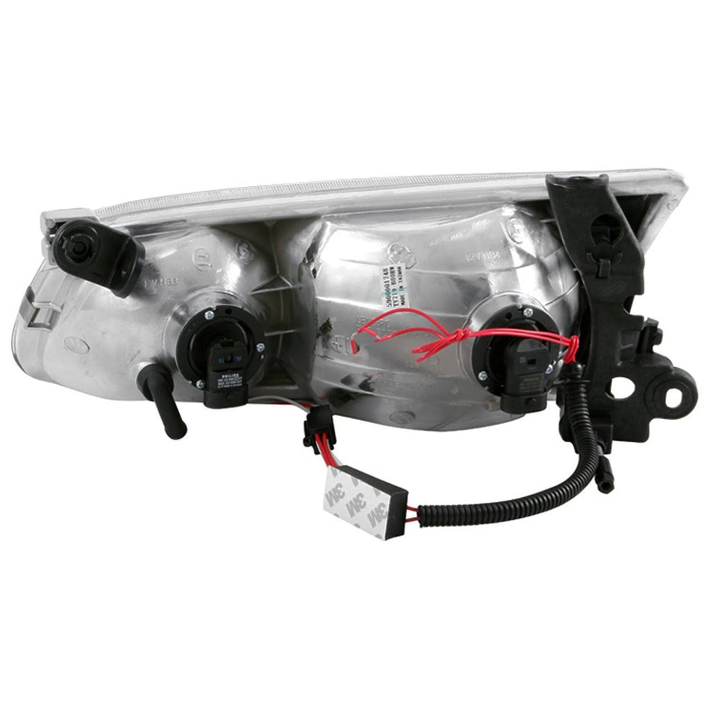 Black Halo Crystal Headlights for 2000-2001 Toyota Camry R626