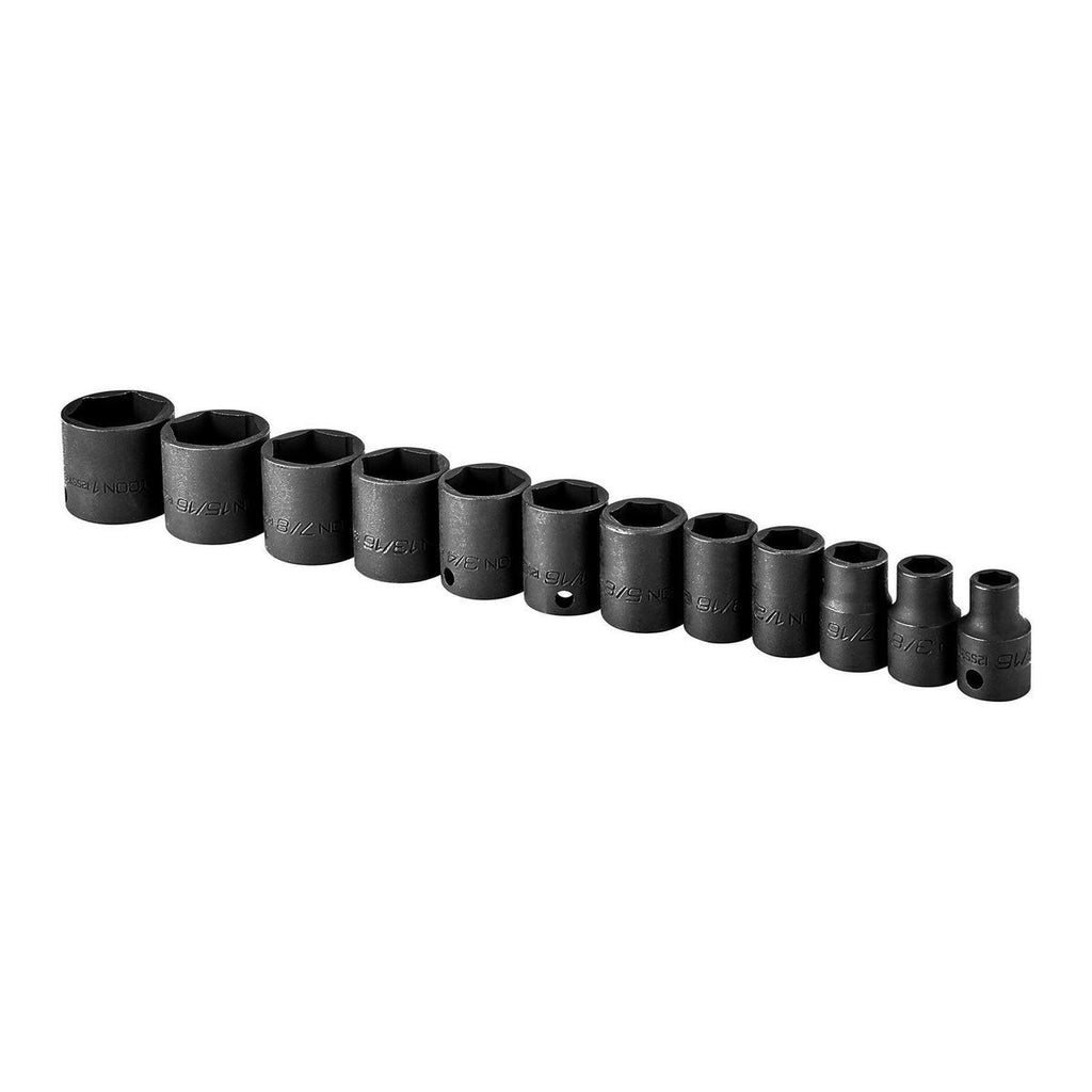 3/8 in. Drive SAE Impact Socket Set, 12 Piece K6891