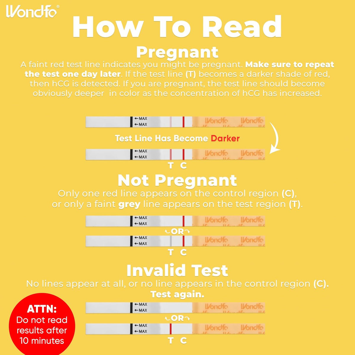 25 Packs Early Result Pregnancy Test Strips V694125
