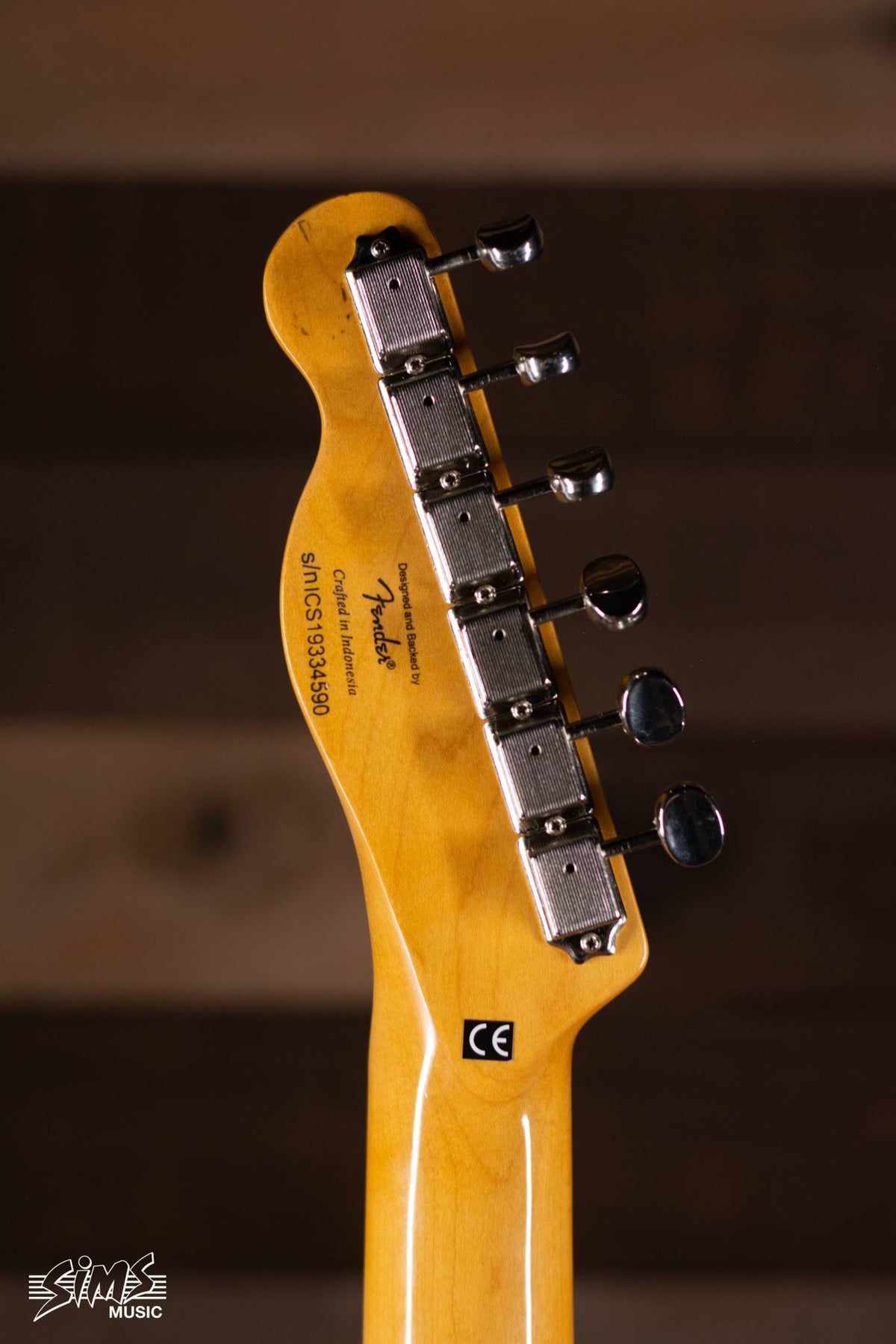 Natural Telecaster Thinline Guitar X5707
