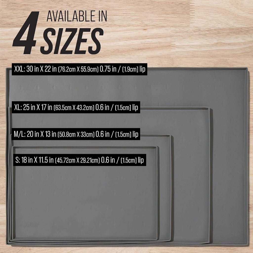 Splash Mat Dog Food Mat with Tall Lip U520898