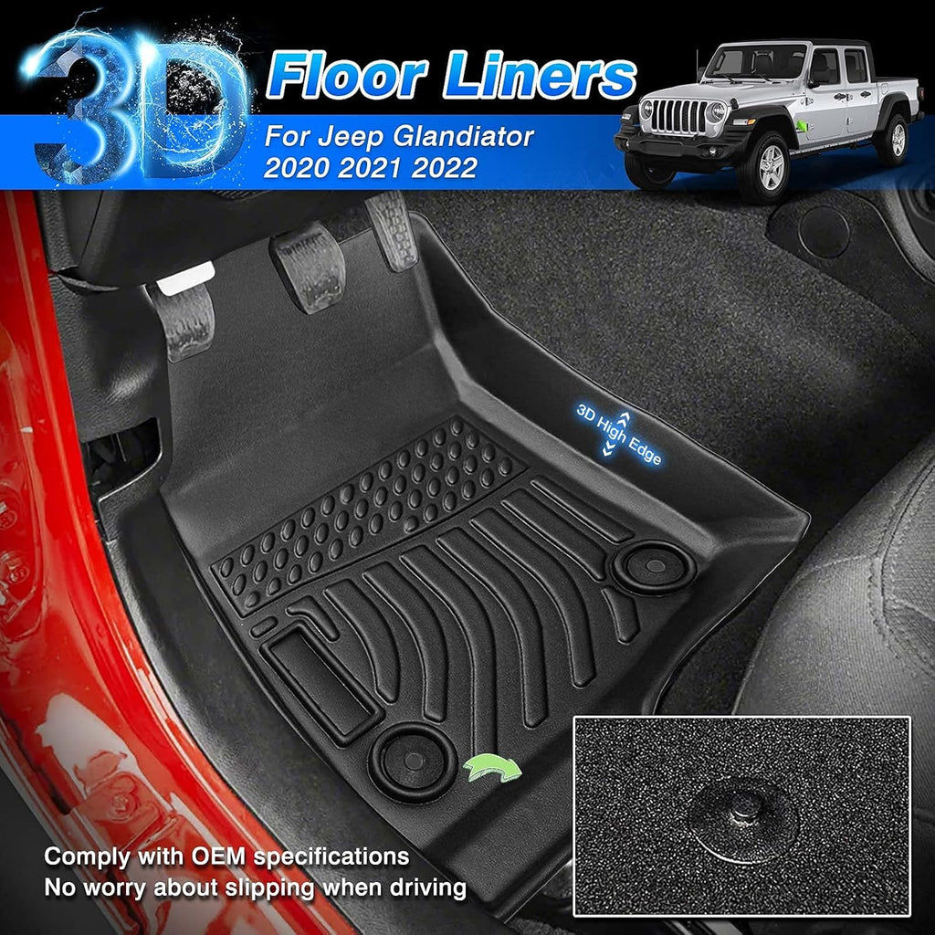 Custom Fit All Weather Floor Liners F7386