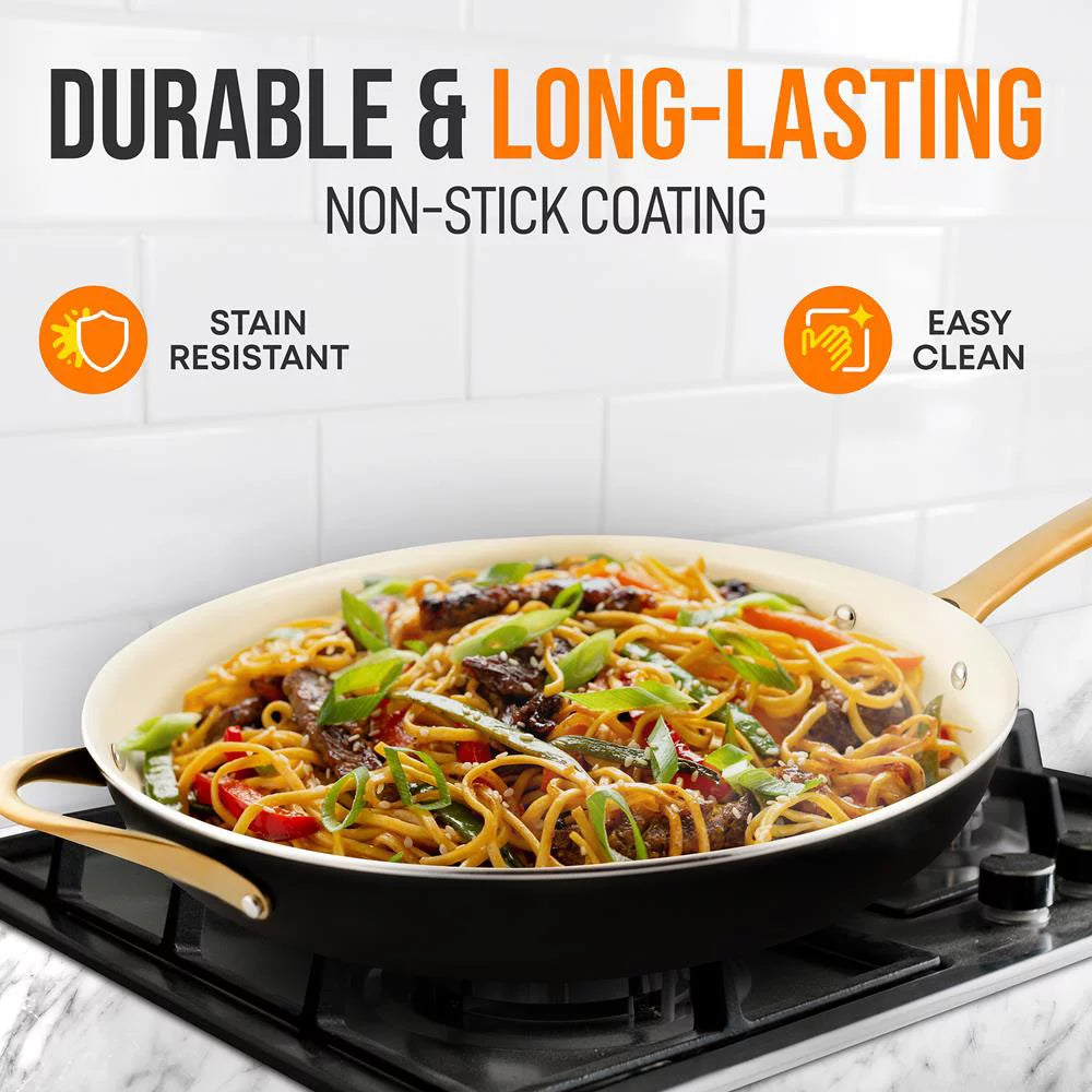 14" Extra Large Nonstick Fry Pan Skillet A7667