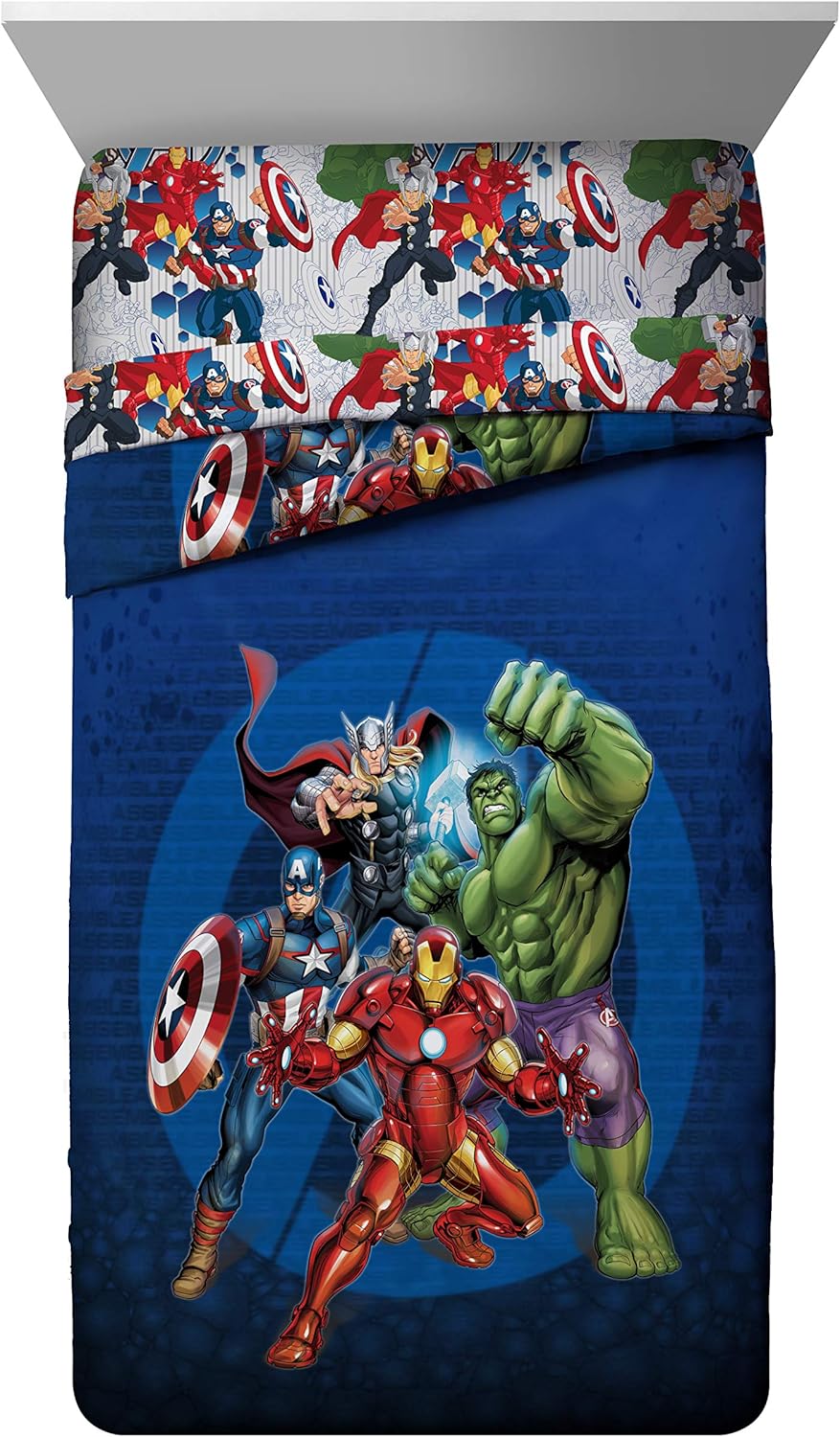 Blue Twin Bed Set A500