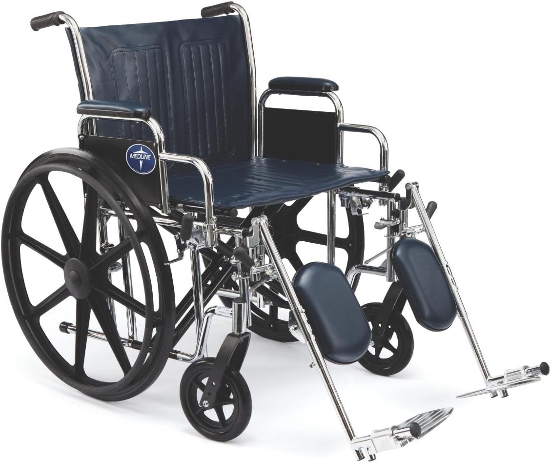 20" Wide Seat Wheelchair with Elevating Legrests M594