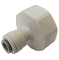 Grey Acetal Quick Connect Fitting BSPT V71834
