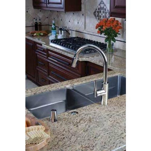 Polished Nickel Pull-Down Kitchen Faucet Z6471
