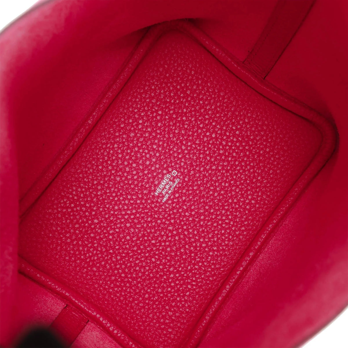 Framboise Clemence and Matte Alligator Touch 18 Picotin Lock O603979
