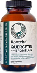 Quercetin with Bromelain 120 Capsules U939