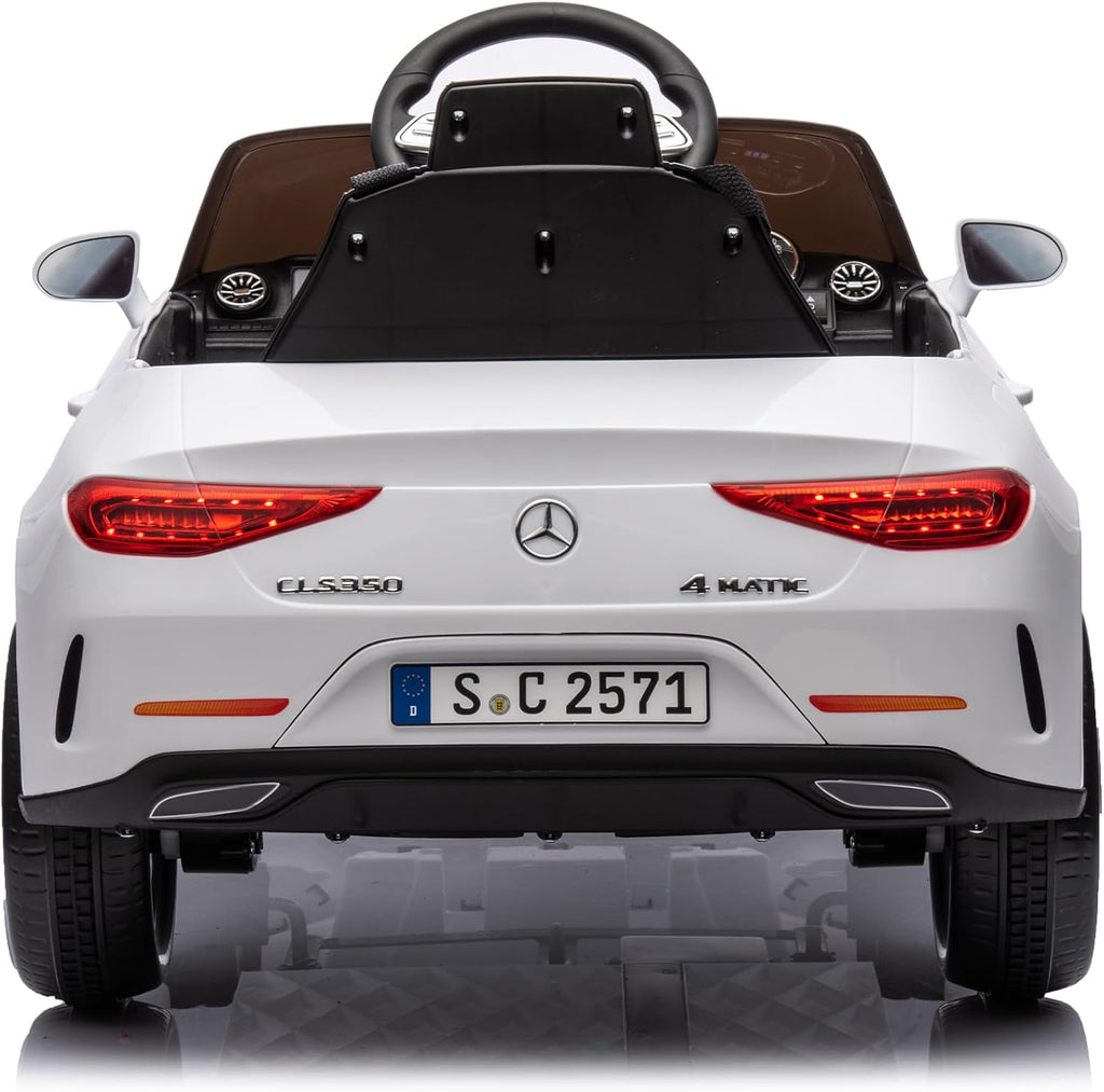 White 12v Electric Ride On Car B183