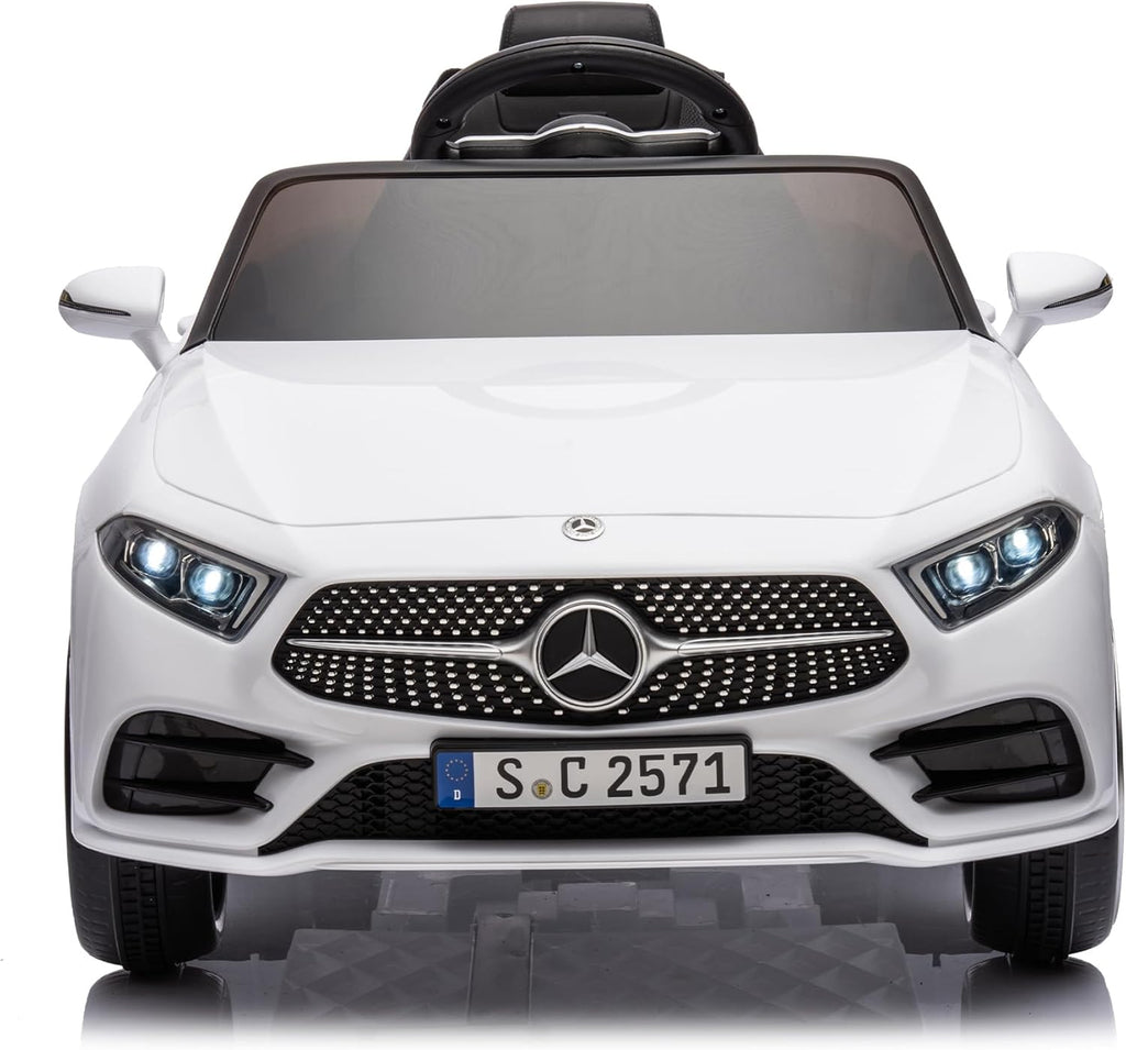 White 12v Electric Ride On Car B183