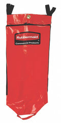Red Vinyl 34 Gal Recycling Cart Bag C75443