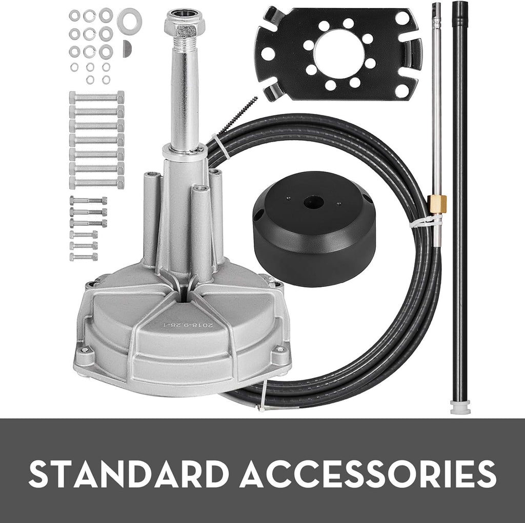 Boat Steering Cable 14 Feet Rotary Steering Kit R458232