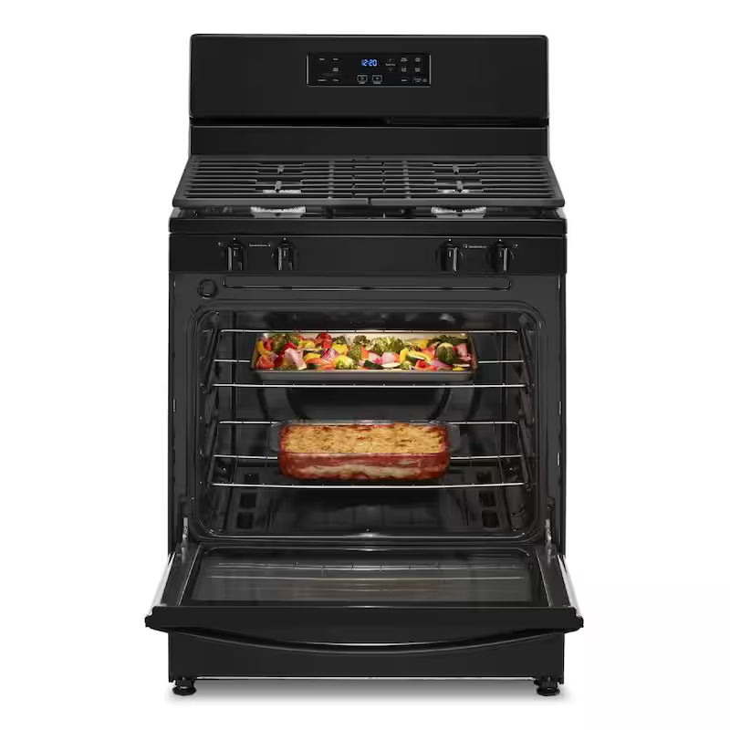4 Burners 5.1-cu ft Freestanding Gas Range H90783