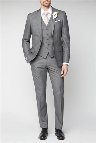 Mens 3 Piece Slim Fit Suit Y6648