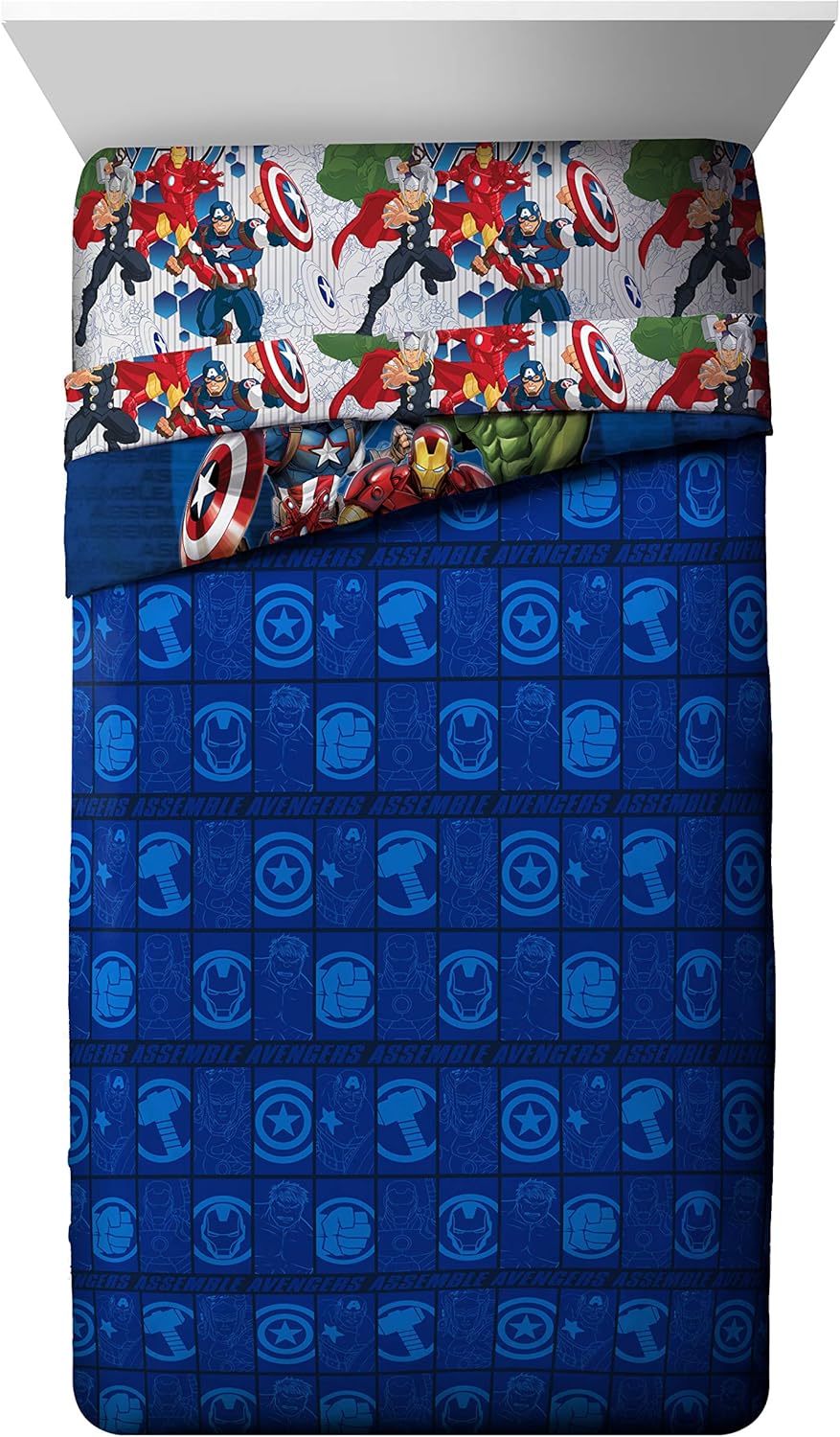 Blue Twin Bed Set A500