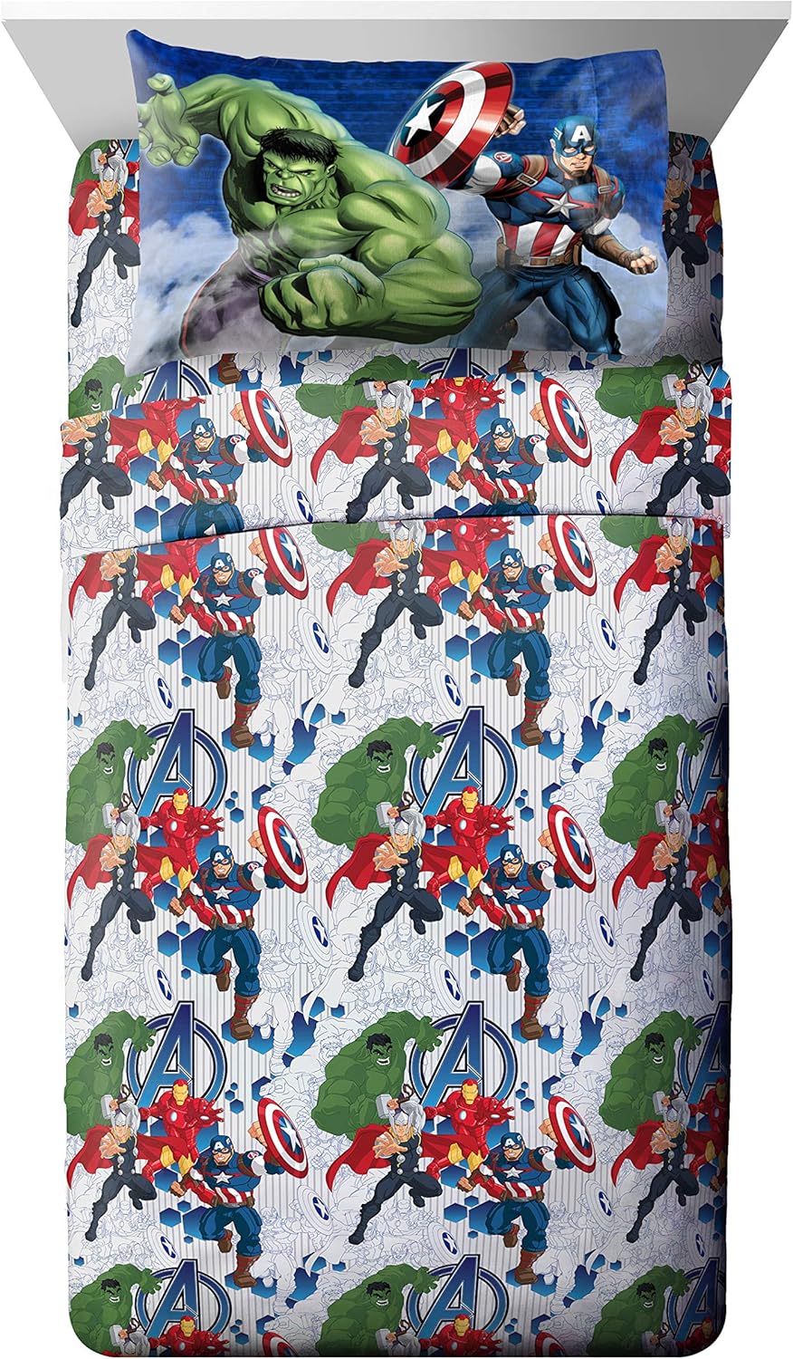 Blue Twin Bed Set A500