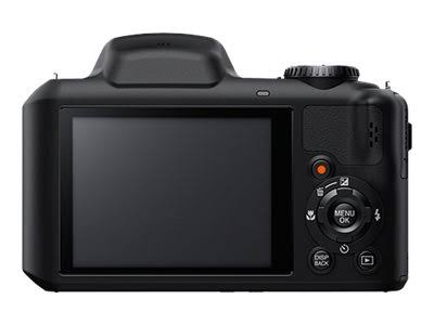 16mp Digital Camera with 36x Optical Zoom Black H140