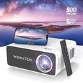 4K Home Theater Projector 500 ANSI 19000Lm 5G WiFi Bluetooth 1080P O629