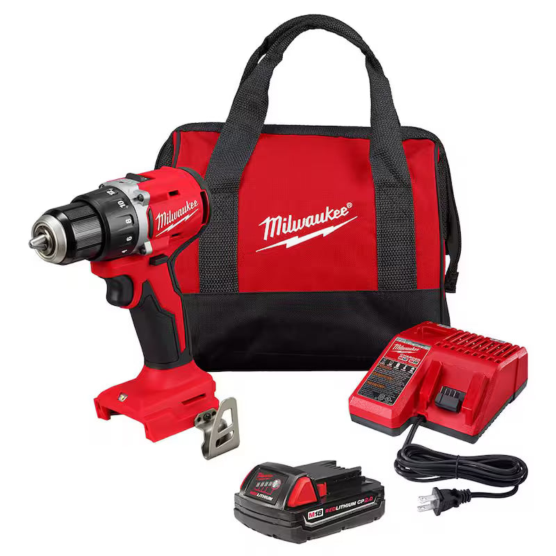 18V Brushless Cordless 1/2 in. Compact Drill/Driver with 2.0 Ah Battery S6601