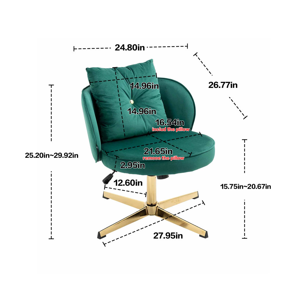 Modern Adjustable Swivel Task Chair L77178