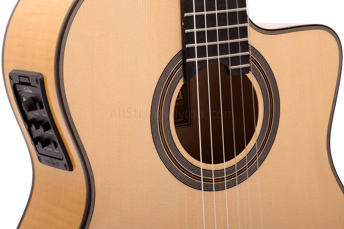 Maple Acoustic Electric Nylon String Classical Guitar W52104