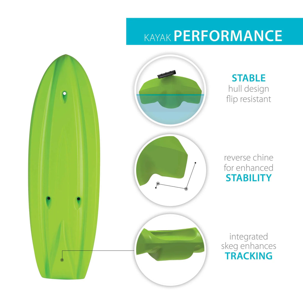 6.5 ft Sit-on-Top Youth Kayak V718