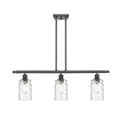 Matte Black 3 Light Island Light H3981