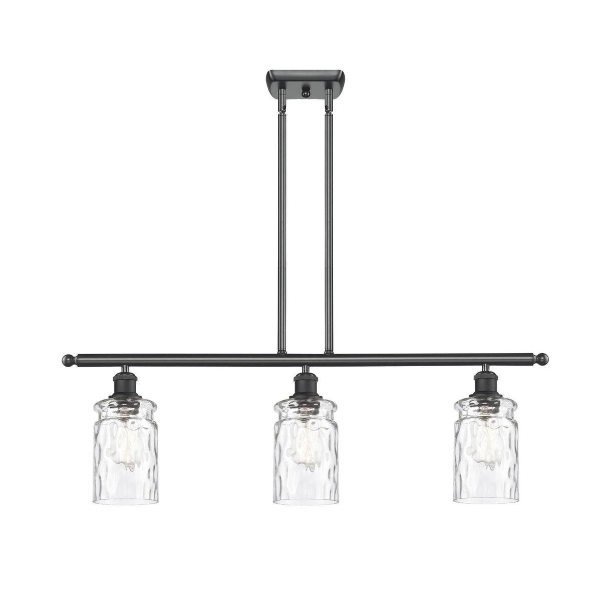 Matte Black 3 Light Island Light H3981