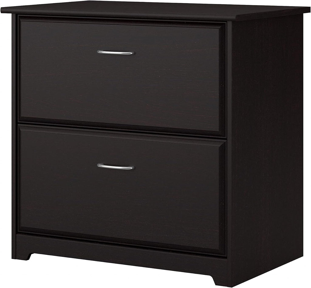 White 2 Drawer Lateral File Cabinet U8107